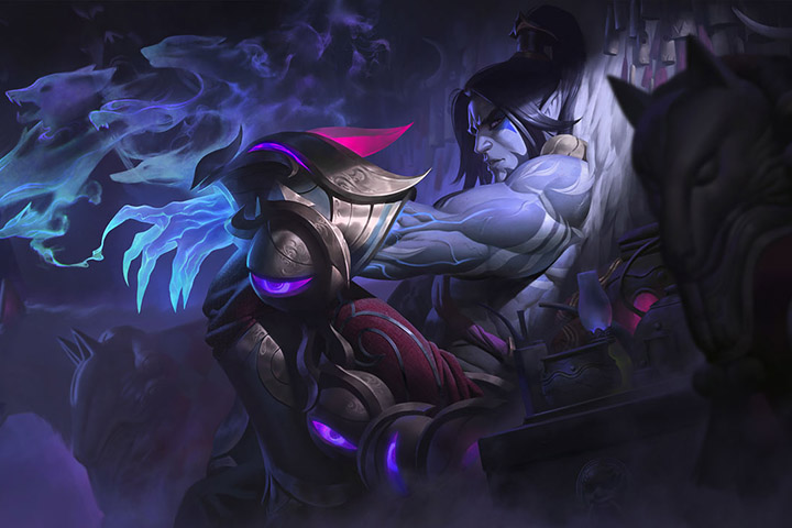 LoL : Skin Sylas Spectre Lunaire