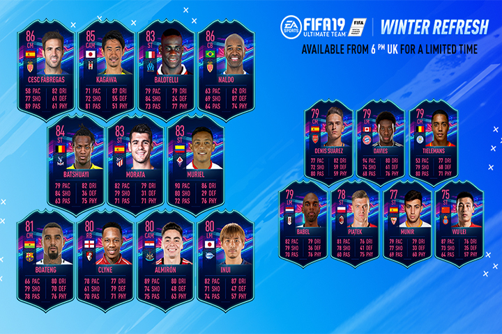 FIFA 19 : OTW Winter, liste des joueurs à suivre – FUT