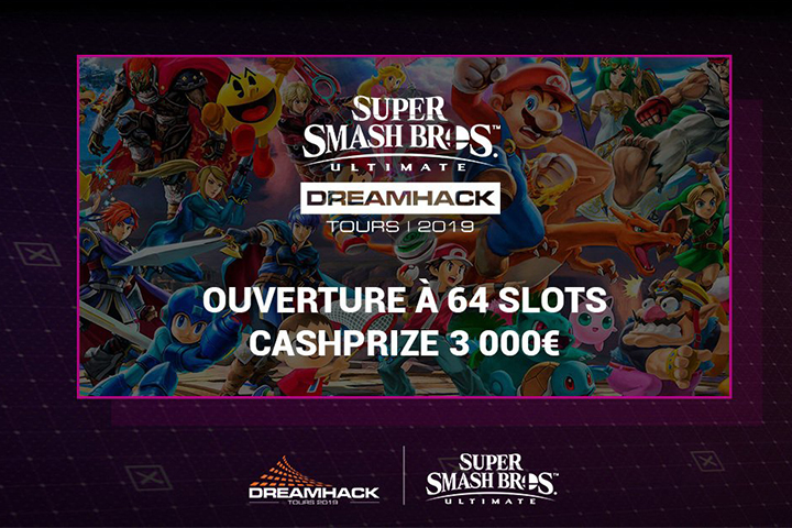 DH Tours 2019 SSBU : La DreamHack Tours organise un tournoi Super Smash Bros Ultimate