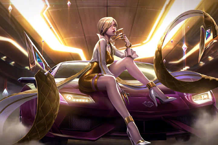 LoL : Skin K/DA Evelynn Édition Prestige