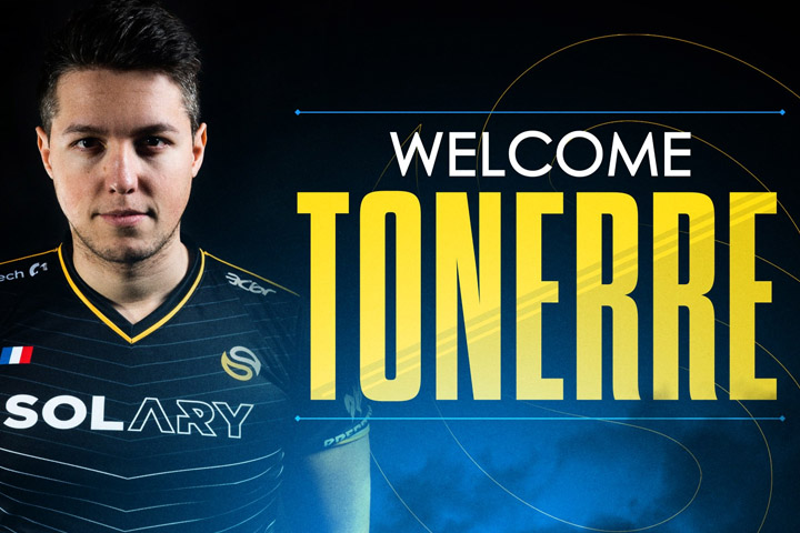 LoL : Solary recrute Tonerre au mid pour la LFL