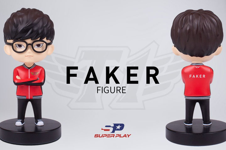 LoL : Une figurine à l&rsquo;effigie de Faker en vente chez T1