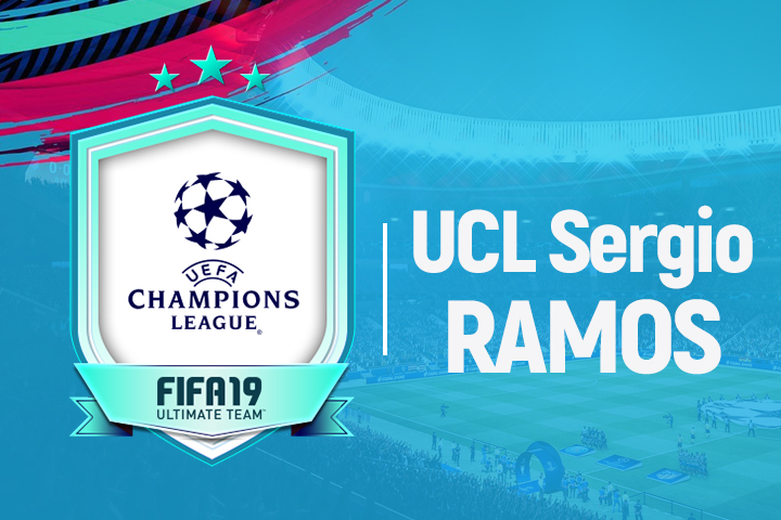 FIFA 19 : Solution DCE Sergio Ramos UCL
