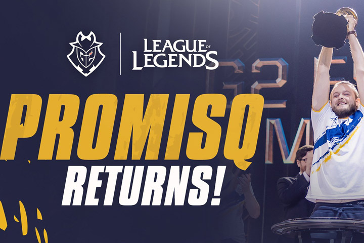 LoL : Promisq de retour comme remplaçant jusqu&rsquo;aux Worlds