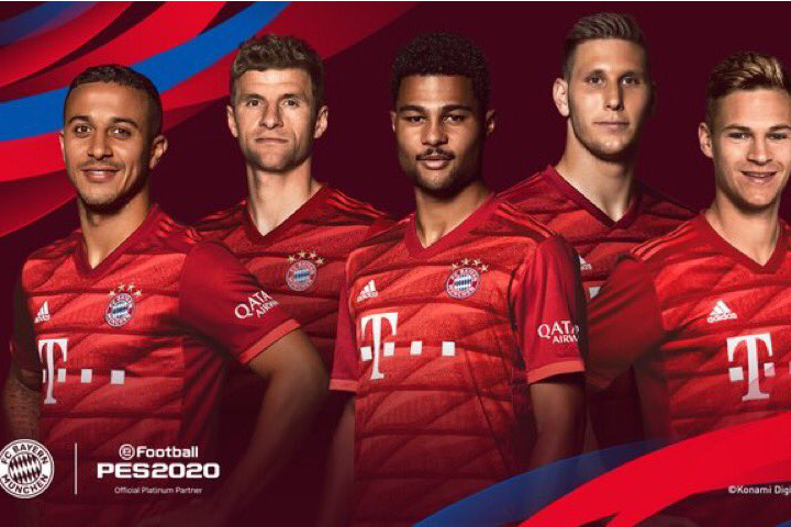 eFootball PES 2020: Konami rentre en partenariat avec le Bayern Munich