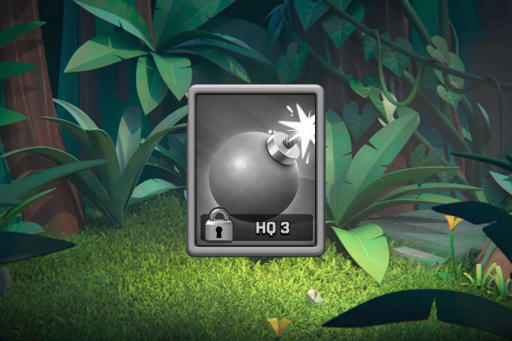 Rush Wars : Bombe, infos sur l’unité de défense