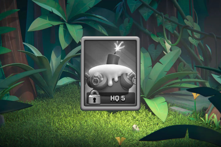 Rush Wars : Cluster cake, infos sur l’unité de défense