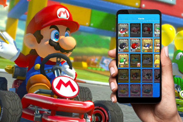 Mario Kart Tour : Kart, liste des voitures