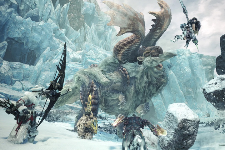MHW : Bestiaire de Iceborne, extension de Monster Hunter World