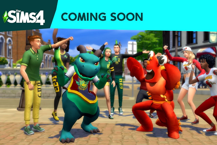 Sims 4 : We Love The School Spirit in the Air, trailer Université à 17 h