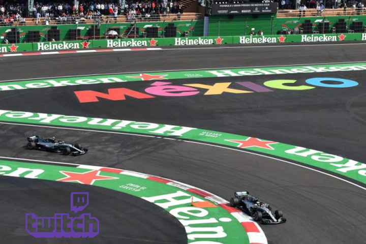 La F1 arrive sur Twitch avec le Grand Prix du Mexique
