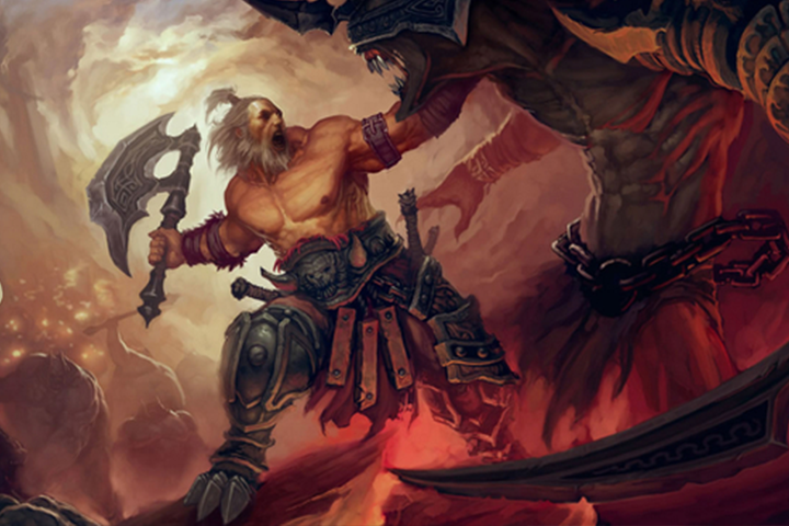 Build Barbare Marteau des Anciens LoD en saison 27 sur Diablo 3, sorts, stuff et cube de Kanaï