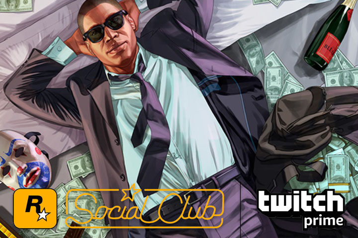 Prime Gaming Amazon, lier son compte Twitch et Rockstar sur GTA 5 Online