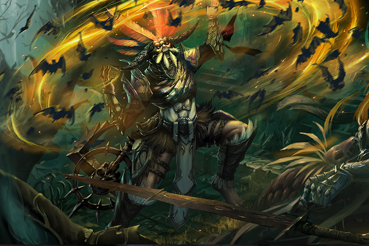 Build Feticheur Zunimassa en saison 28 sur Diablo 3 fléchettes empoisonnées, sorts, stuff et cube de Kanai