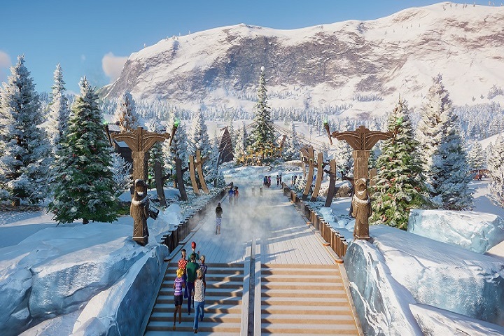 Planet Zoo : Le pack Arctique et nouveaux animaux, le loup arctique, l’ours polaire, le renne hivernal et le mouflon de Dall
