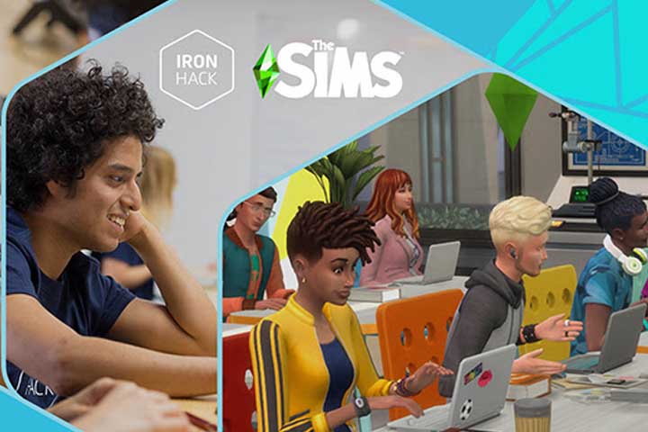 Ironhack et les Sims : Une bourse d’étude avec le jeu A la fac