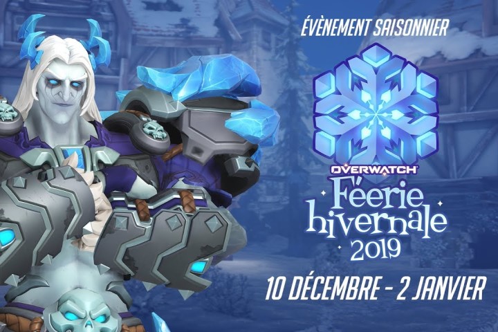 Overwatch : Skins féérie hivernale 2019, photos et infos