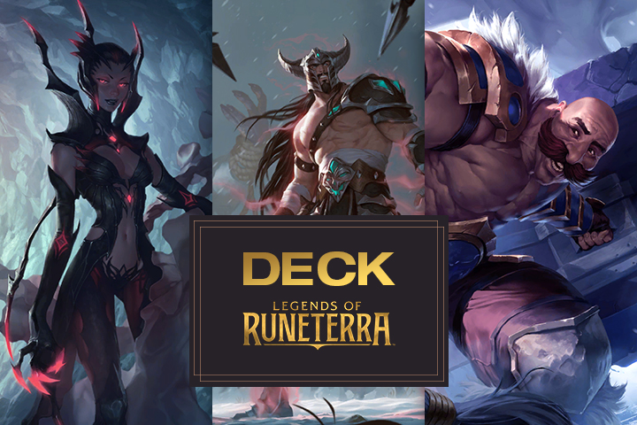 Legends of Runeterra : Deck F2P Contrôle Dernier souffle Freljord et Iles obscures avec Braum, Elise et Tryndamere sur LoR