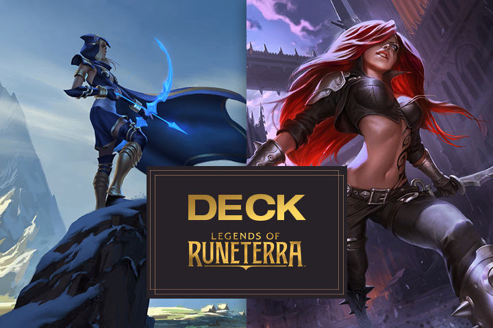 Legends of Runeterra : Deck F2P Contrôle Gel Freljord et Noxus avec Ashe et Katarina sur LoR