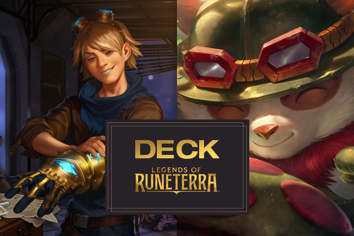 Legends of Runeterra : Le deck Combo Piltover / Zaun avec Teemo / Ezreal