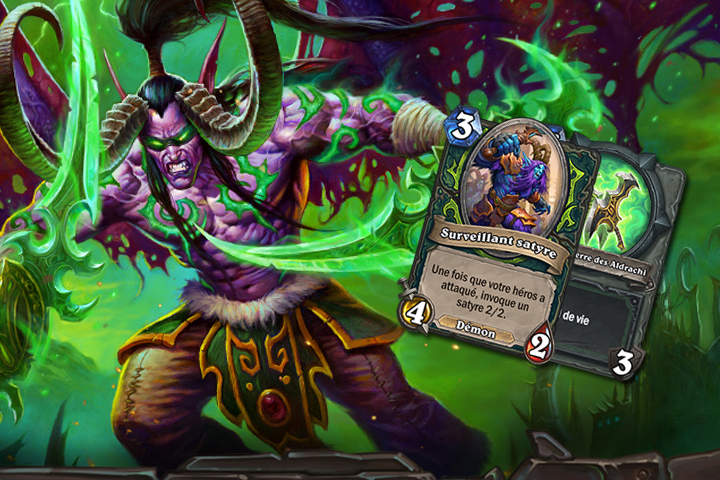 Hearthstone : Les cartes du Chasseur de démon Illidan dans HS