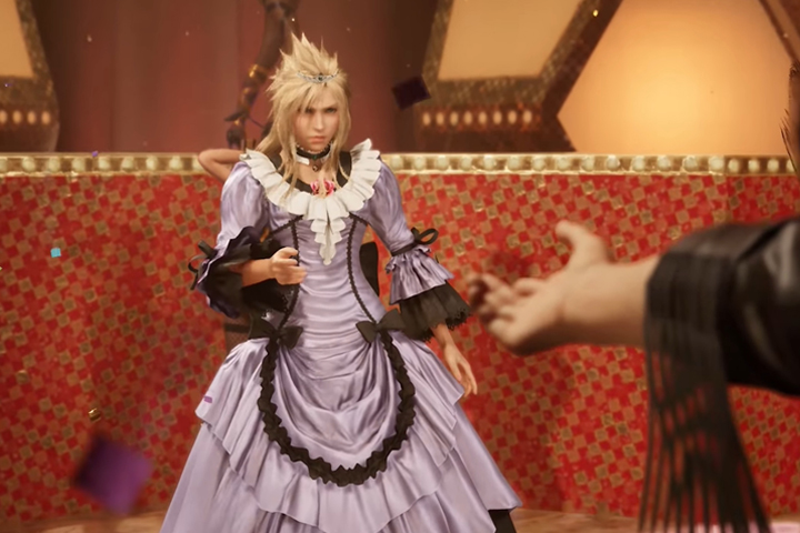 Final Fantasy 7 Remake : Robe de Cloud au Wall Market, comment la changer ?