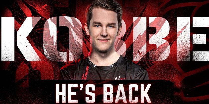 Mercato LoL : Kobbe quitte TSM et arrive chez Misfits