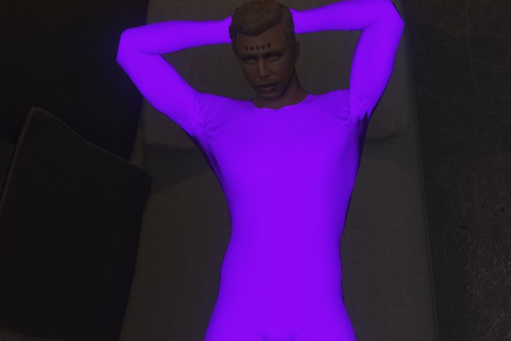 GTA 5 : Purple Gang vs Green Gang, la mode des tenues martiennes d’alien en Online