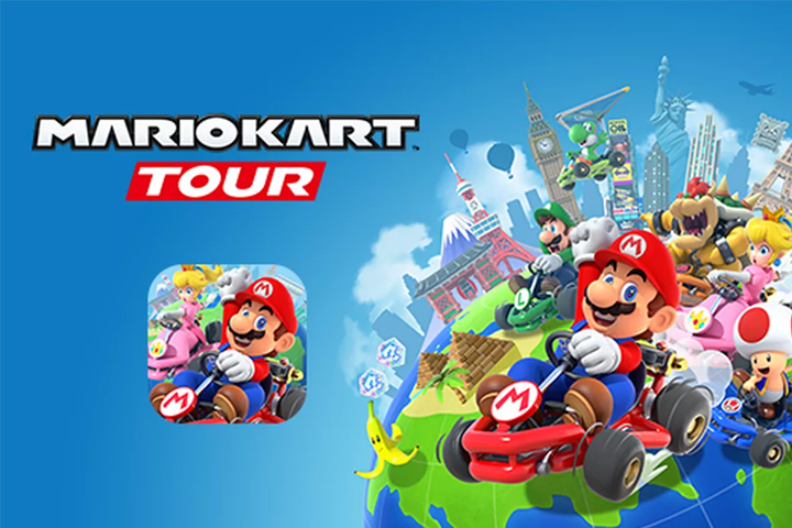 Mario Kart Tour : Course dorée, renverser un adversaire, défi
