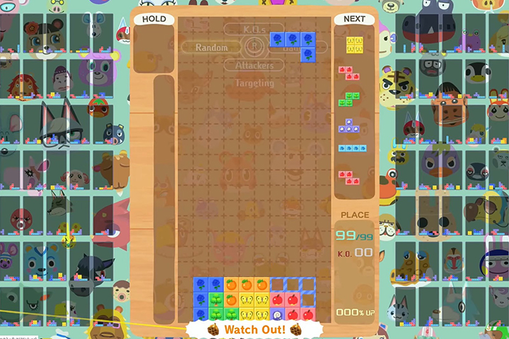 Grand Prix Tetris 99 x Animal Crossing : New Horizons, dates et récompenses