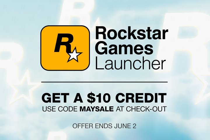 Comment avoir 10 euros de crédits sur le Rockstar Launcher ou des dollars sur GTA avec MAYSALE ?