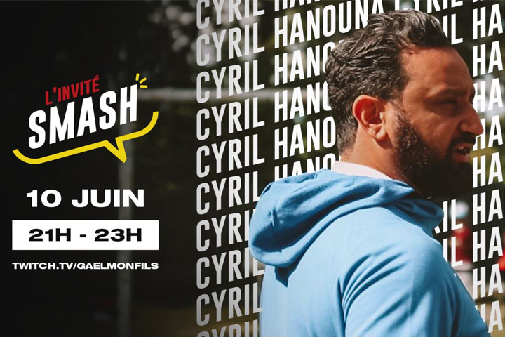 Cyril Hanouna sur Twitch, date et heure de son passage sur la chaîne de Gaël Monfils