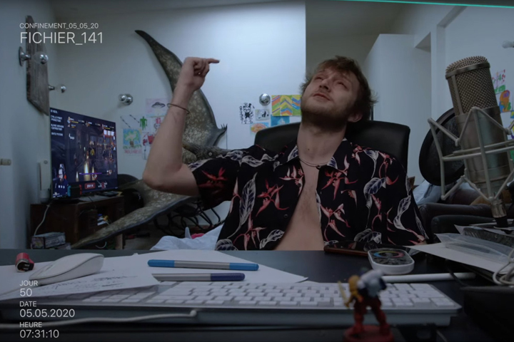 Mistermv dans Rappel, le clip de Vald