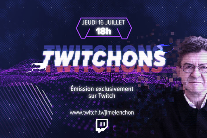 Mélenchon sur Twitch : L’émission Twitchons revient, date et infos