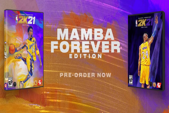 Kobe Bryant sur NBA 2K21, la jaquette légende révélée