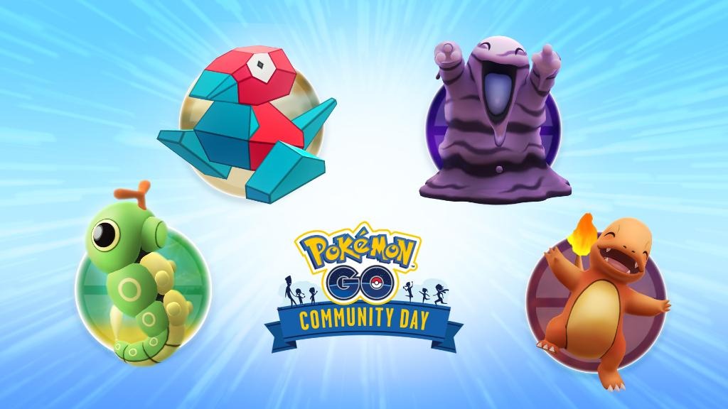 Votez pour le Community Day de septembre et d’octobre sur Pokémon GO : Porygon, Salamèche, Tadmorv ou Chenipan ?