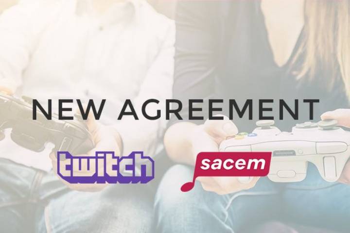 Twitch et Sacem, accord sur les droits d’auteur