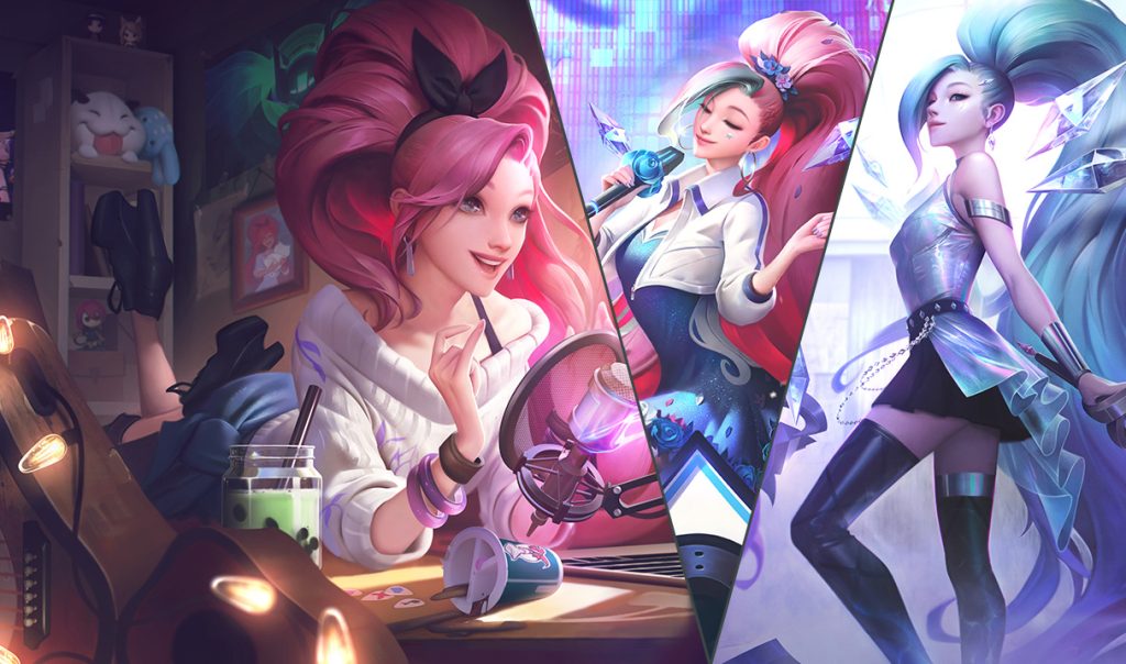Skin ultime de Séraphine sur LoL : K/DA ALL OUT