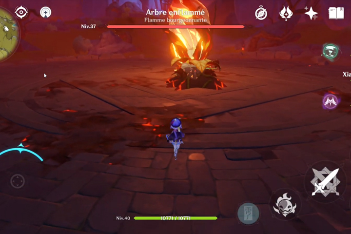 Arbre enflammé Genshin Impact, où trouver ce boss et comment le vaincre ?