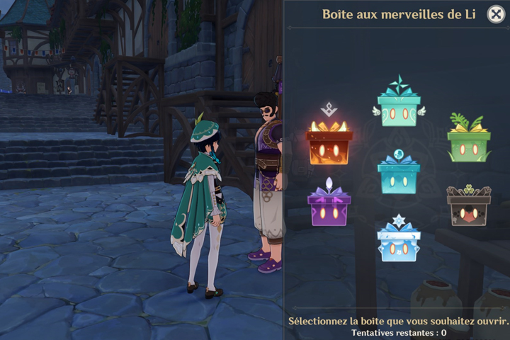 Merveilleuse marchandise Genshin Impact, tout savoir sur l’événement temporaire