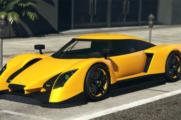 Överflöd Autarch sur GTA 5 Online, la voiture du podium du casino