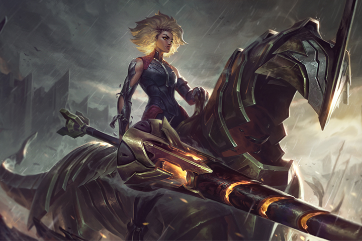 Rell, nouveau champion de LoL : Sorts, skin et infos sur le tank support