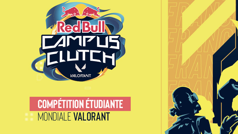 Red Bull Campus Clutch VALORANT, comment s’inscrire au tournoi étudiant ?