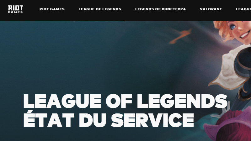 League of Legends down, comment connaître l’état des serveurs ?
