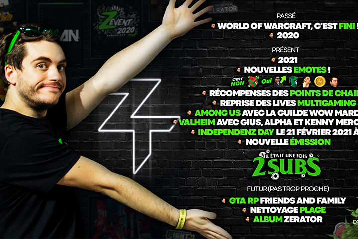 ZeratoR va sortir un album en 2021