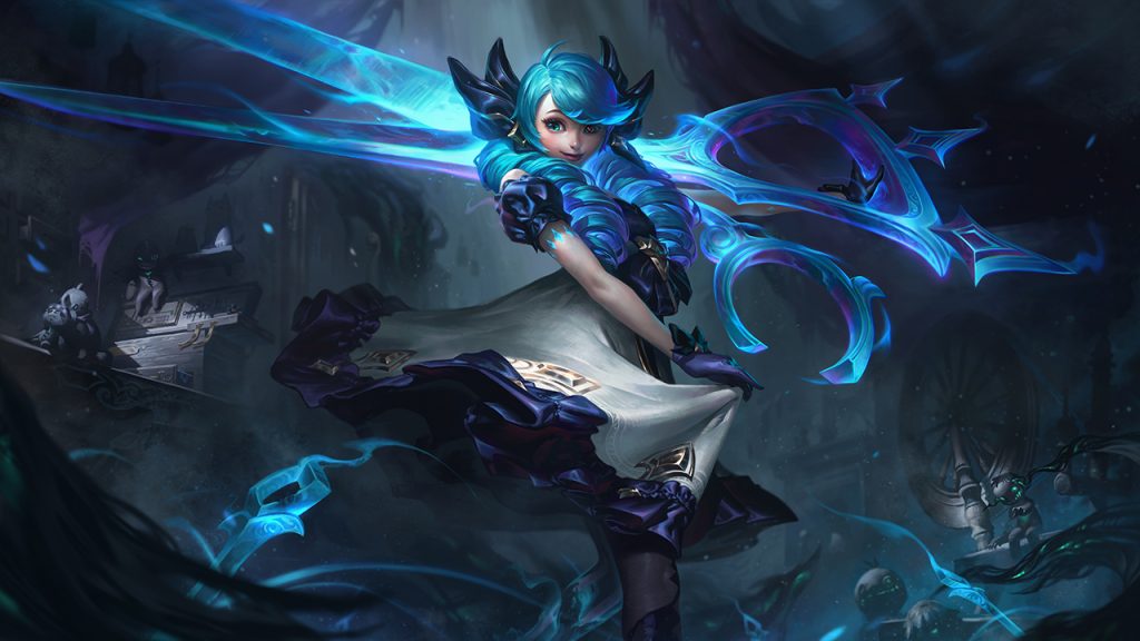 Gwen LoL, nouveau champion, ses sorts et les infos sur League of Legends
