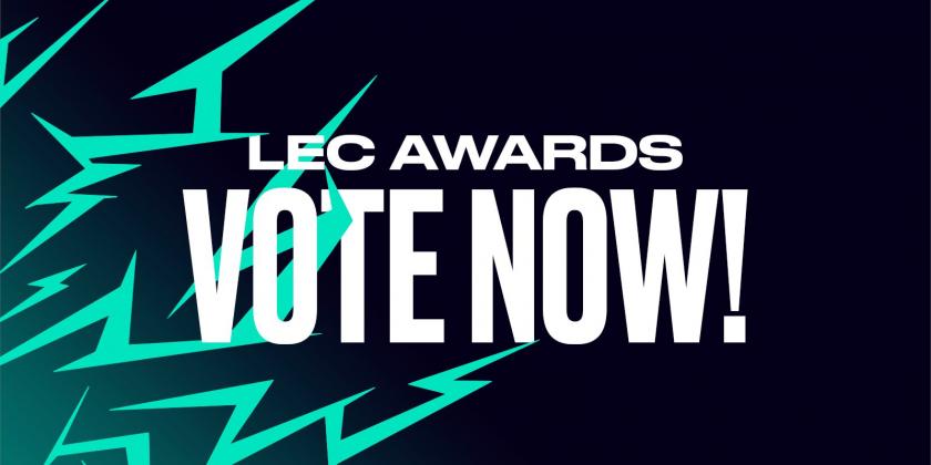 Awards LEC GG, comment voter pour la Team All-Pro sur LoL ?