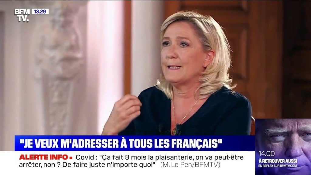 Marine Le Pen sur le Twitch de BFM TV, où et quand suivre l’émission ?