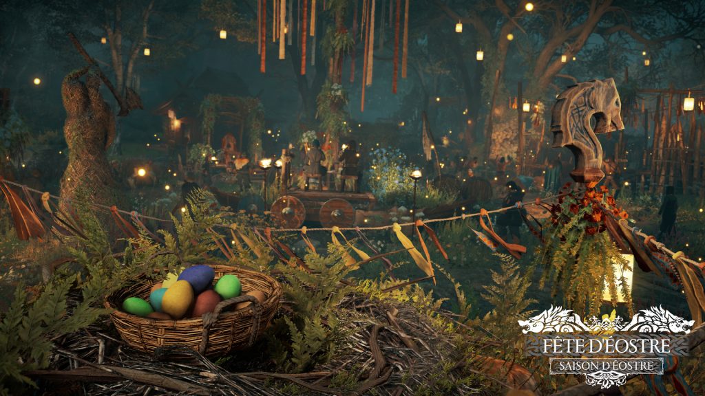 Chasse aux oeufs AC Valhalla, où sont les paniers ?