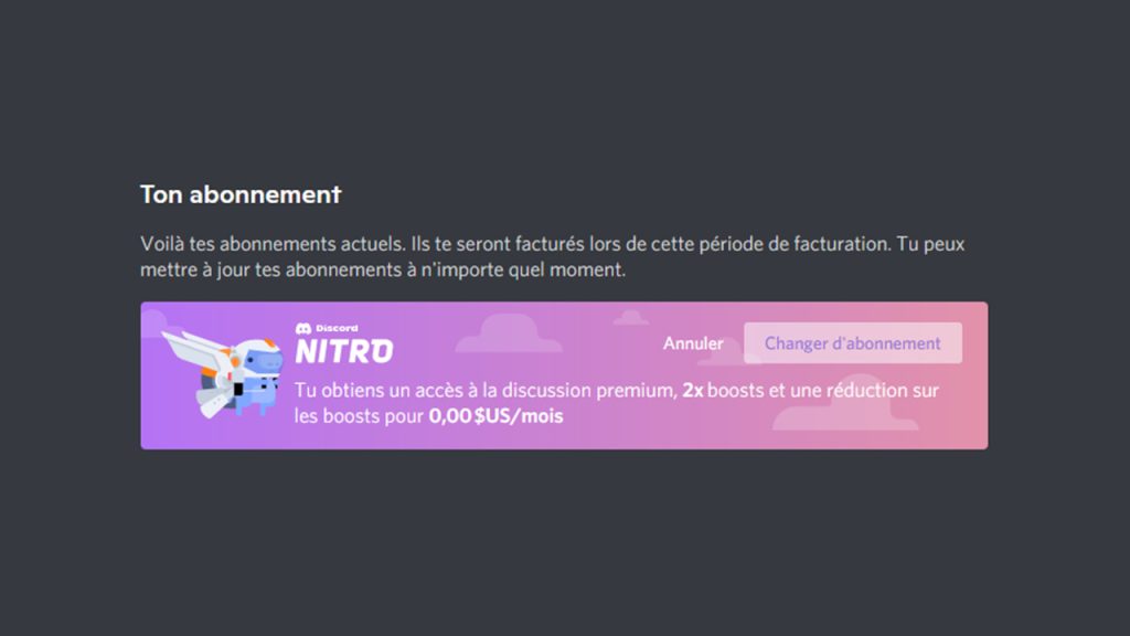 Résilier Discord Nitro, comment se désabonner et annuler l’abonnement ?